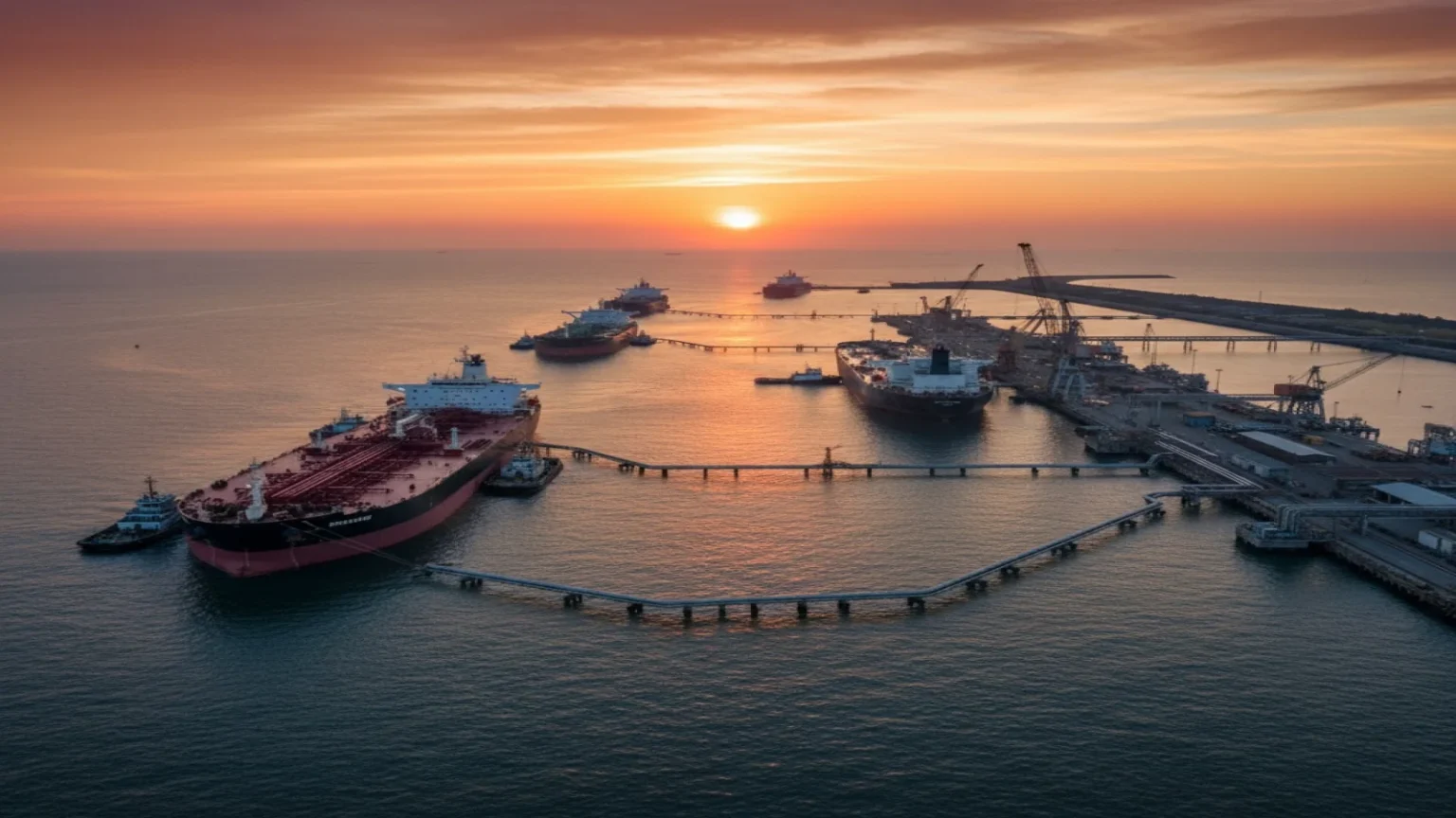 أدنوك تعرض على عملائها استلام نفط الخليج عبر الفجيرة خارج مضيق هرمز