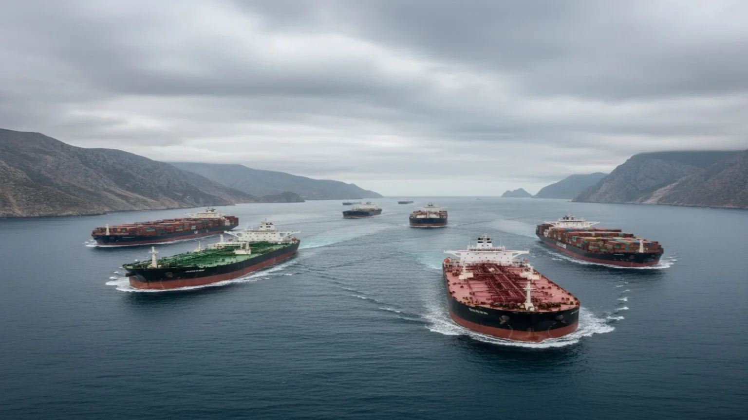 توقف شبه كامل لعبور السفن في هرمز بعد احتجاز أميركي لسفينة إيرانية