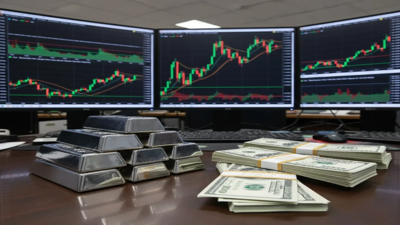 سعر الفضة يتراجع إلى 79 دولارًا قبيل جلسة التصديق على وورش وتأثيرات جيوسياسية