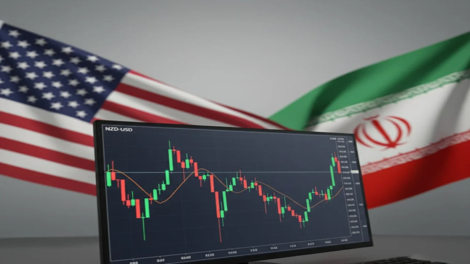 تراجع زوج NZD/USD مع تصاعد التوترات بين واشنطن وطهران وترقب اجتماع الفيدرالي