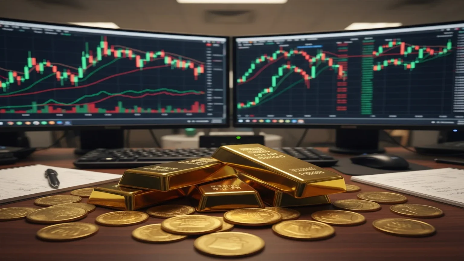 الذهب يحقق مكاسب للأسبوع الرابع مع توقعات قرب اتفاق سلام بين واشنطن وطهران