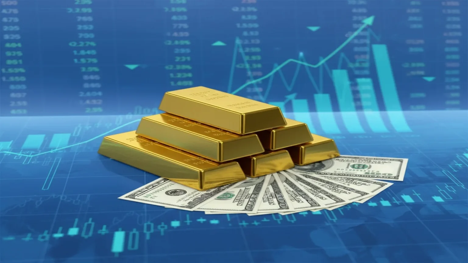 تراجع الذهب مع صعود الدولار وعوائد السندات بعد تصريحات ترامب