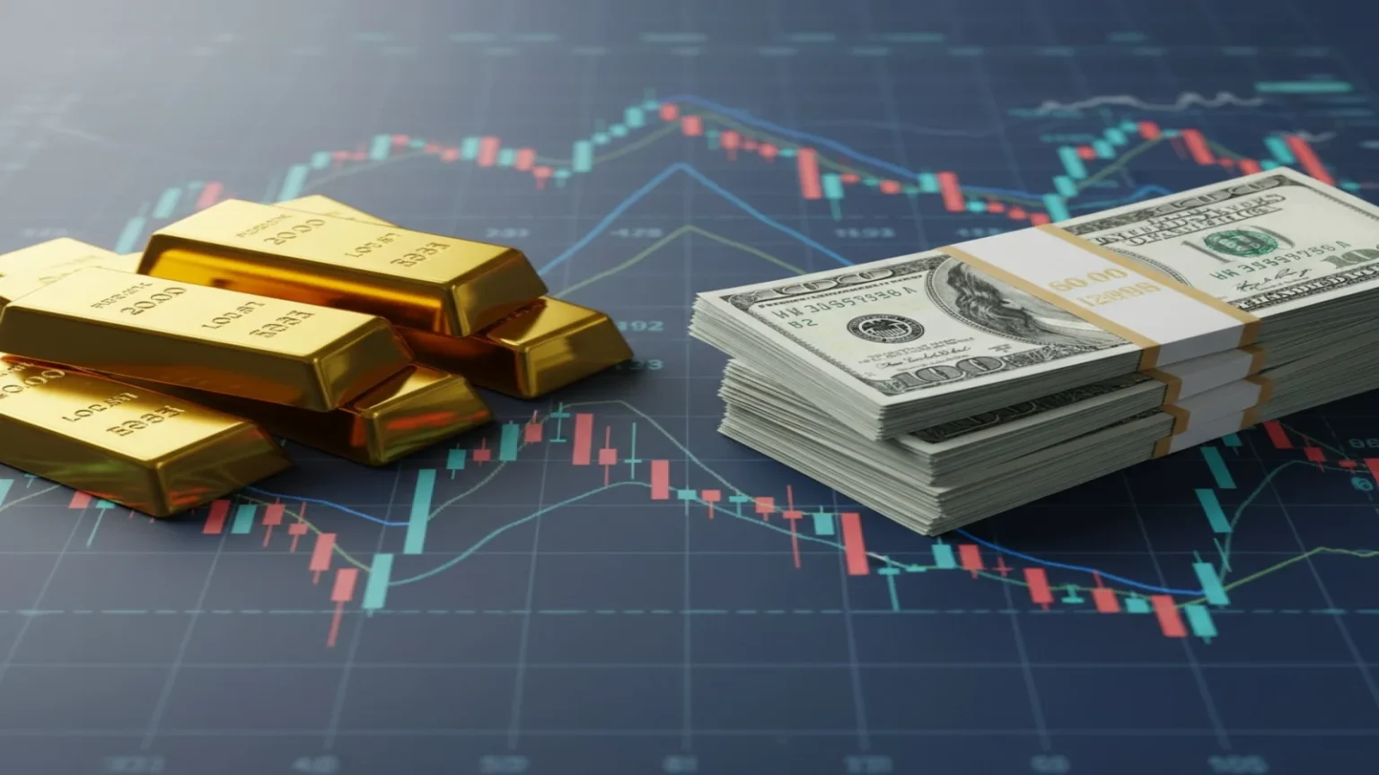 الذهب يرتفع مع تراجع الدولار بدعم محادثات وقف إطلاق النار بين واشنطن وطهران