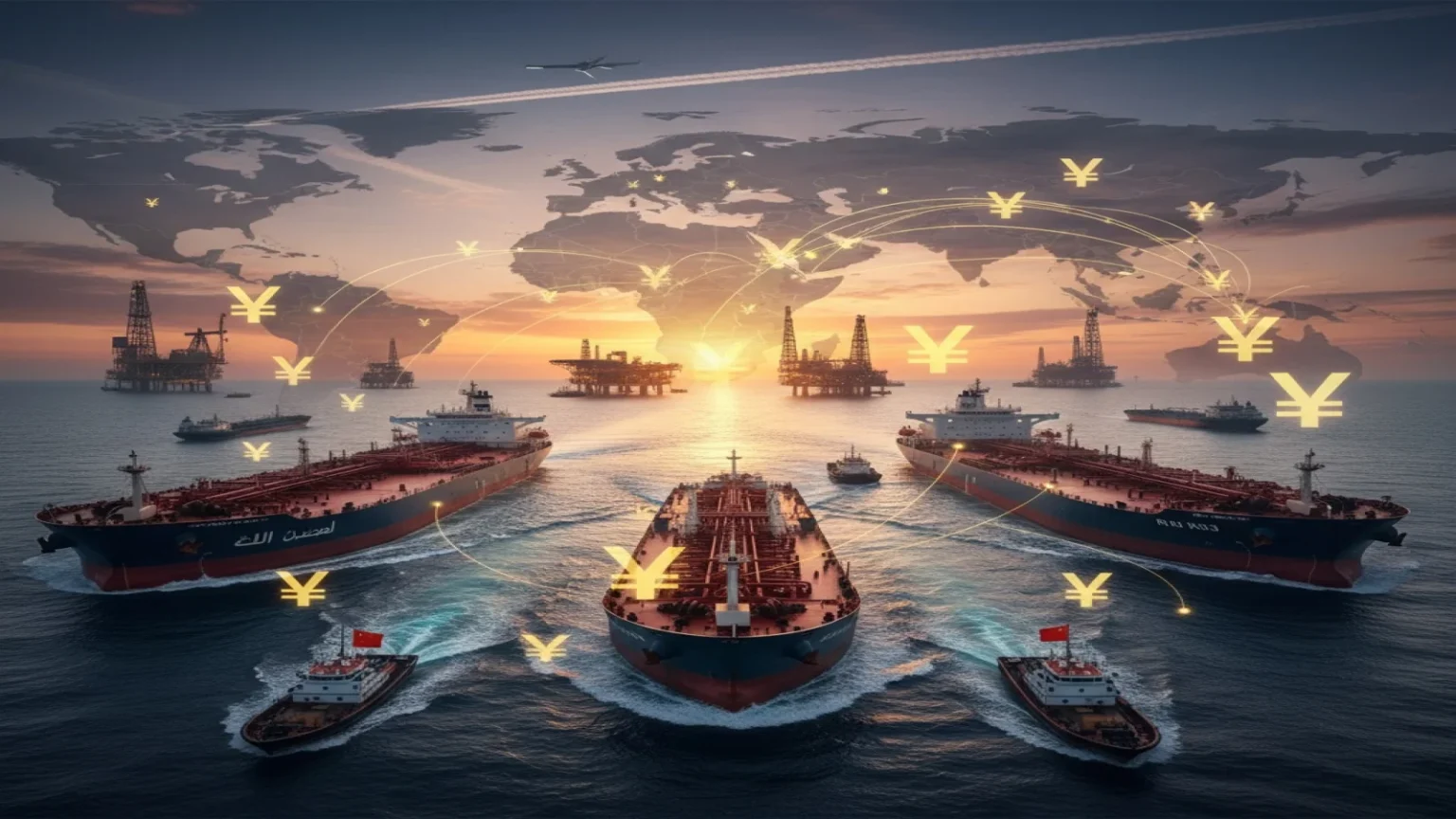 صعود اليوان في تجارة النفط مع تصاعد الصراع الإيراني وتأثيره على الدولار