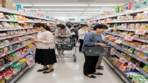 انخفاض إنفاق الأسر اليابانية 1.8% في فبراير للربع الثالث على التوالي