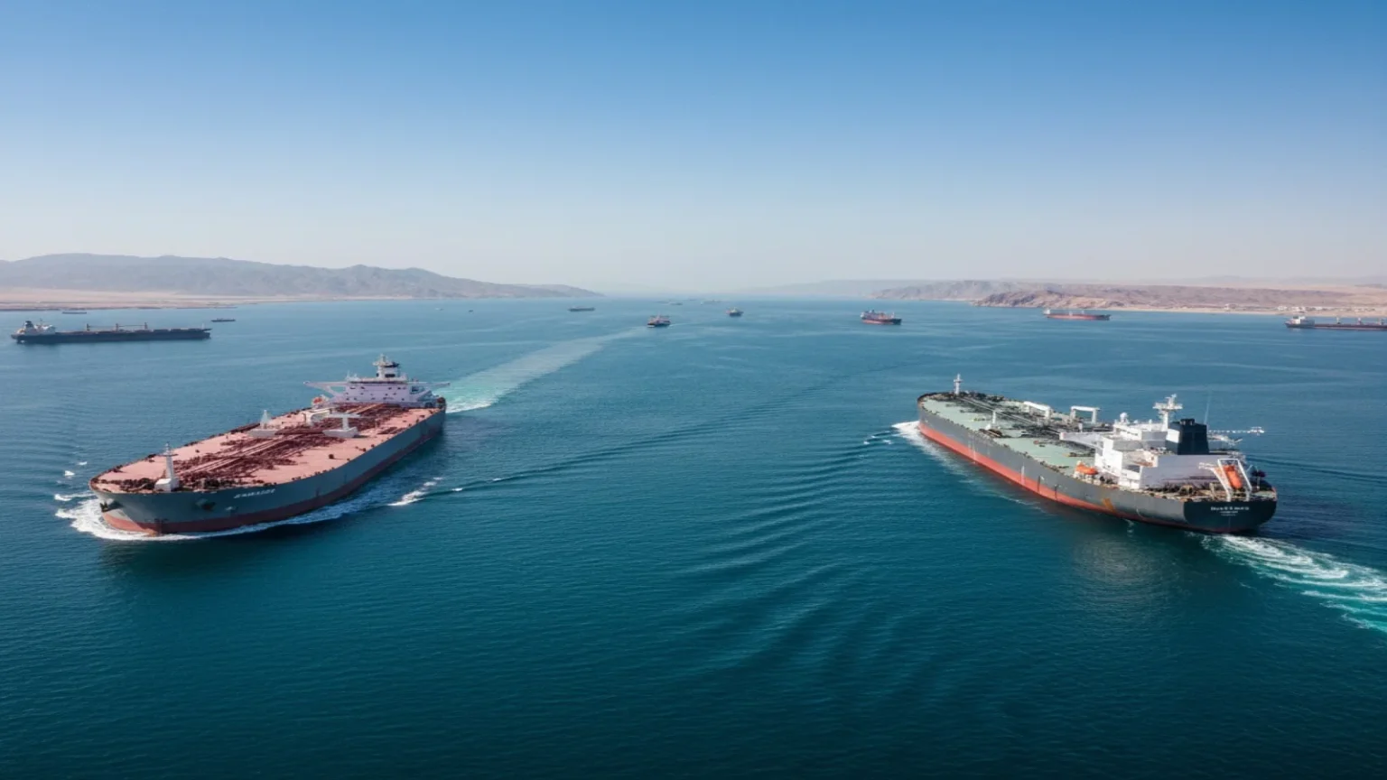 ناقلة نفط صينية تحمل نفطاً عراقياً وأخرى سعودياً تقترب من عبور هرمز