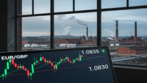 زوج يورو/جنيه إسترليني يتراجع قرب 0.8650 بعد بيانات الإنتاج الصناعي الألماني الضعيفة