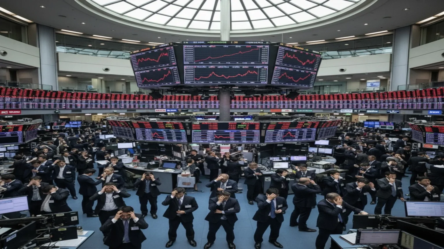 مؤشر نيكي ينخفض للجلسة الثالثة بفعل مبيعات السندات وتوترات الشرق الأوسط