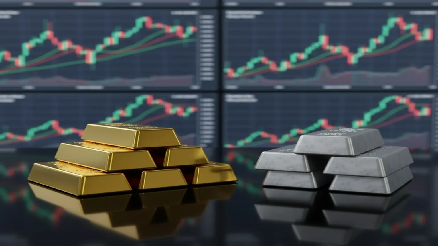 الذهب والفضة قد يستأنفان صعودهما مع تراجع توترات الحرب بين الولايات المتحدة وإيران