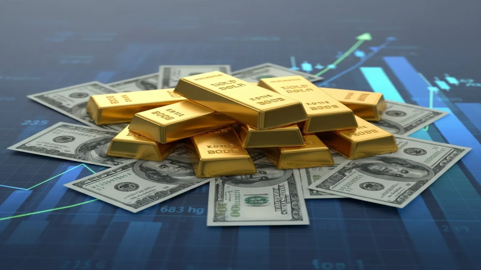 الذهب يحافظ على مكاسبه قرب أعلى مستوياته مع تراجع الدولار وترقب تقرير الوظائف الأمريكية