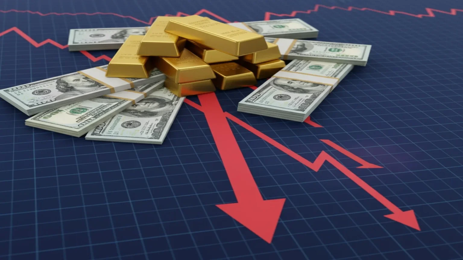 الذهب يواصل التراجع قرب 4550 دولار مع صعود الدولار الأمريكي