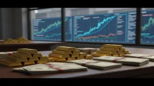 تراجع الذهب مع تخفيف التوتر بين واشنطن وطهران وسط ضغوط العوائد المرتفعة