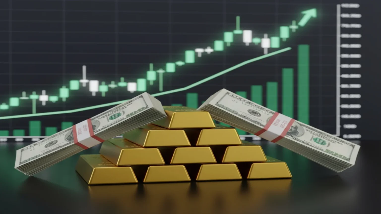الذهب يواصل الهبوط قرب 4540 دولار مع ثبات عوائد سندات الخزانة الأمريكية