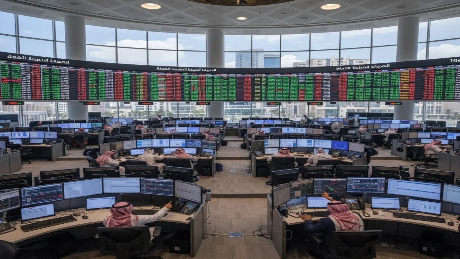 مؤشر الأسهم السعودية يرتفع 0.4% بدعم الراجحي والأهلي وسط ترقب اتفاق إيراني أمريكي