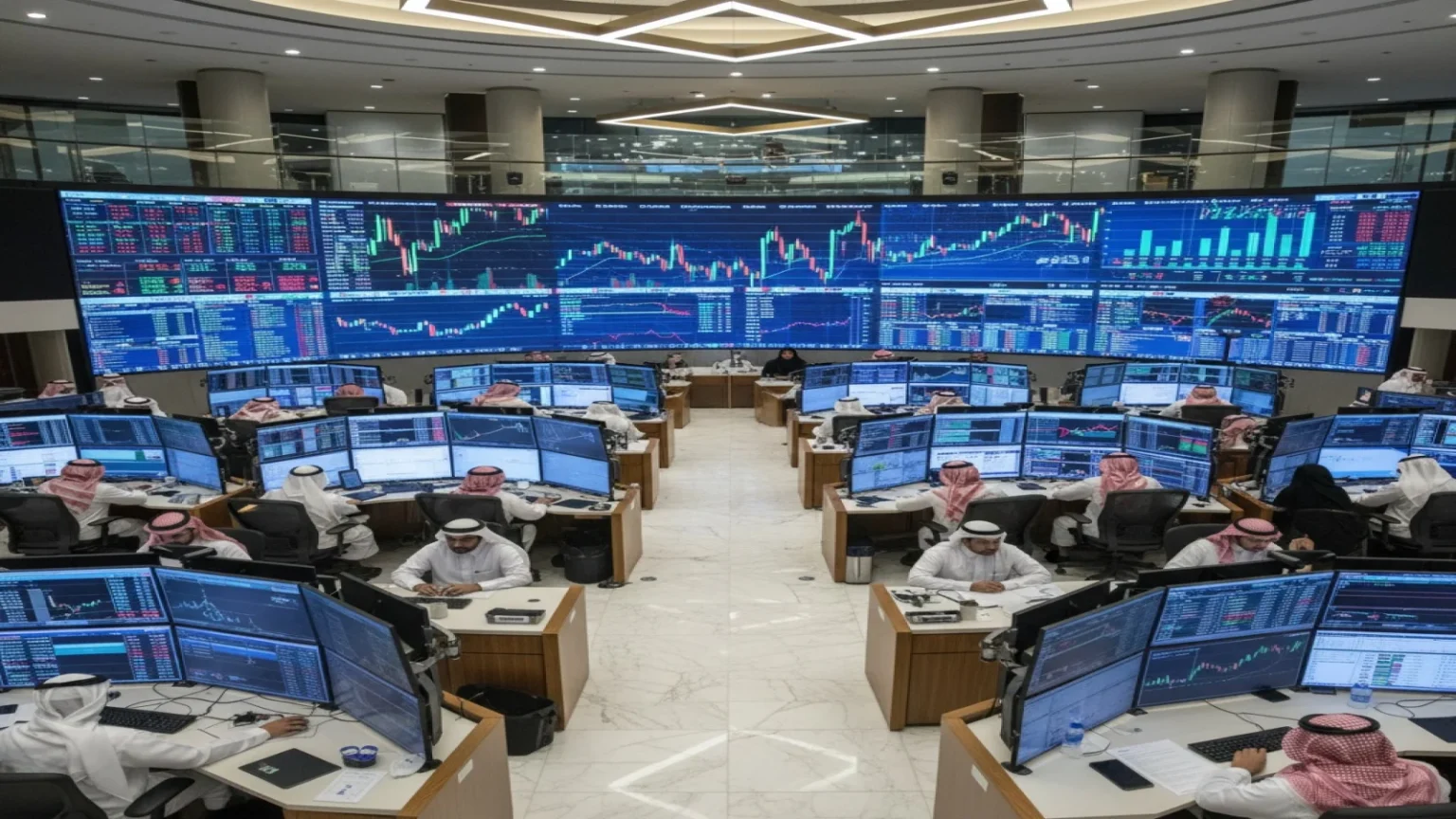 تراجع مؤشر تاسي 0.6% مع ضغط أسهم أرامكو وسليمان الحبيب
