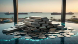 ارتفاع سعر الفضة فوق 75 دولار مع تراجع التوترات في الشرق الأوسط