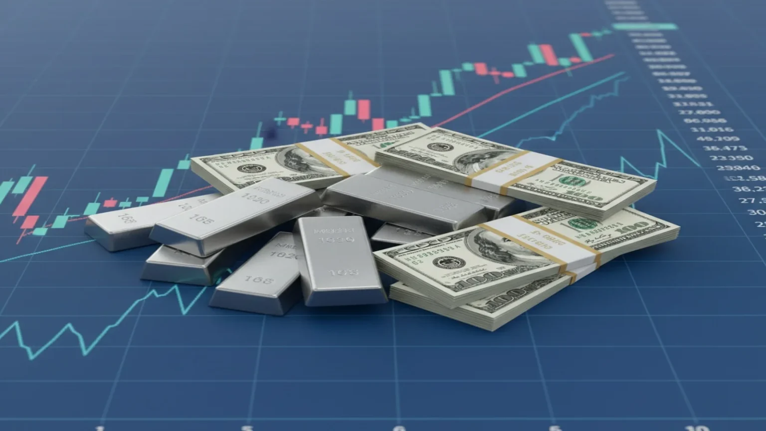 الفضة تحاول تعزيز مكاسبها فوق 75 دولار وسط إشارات فنية متباينة