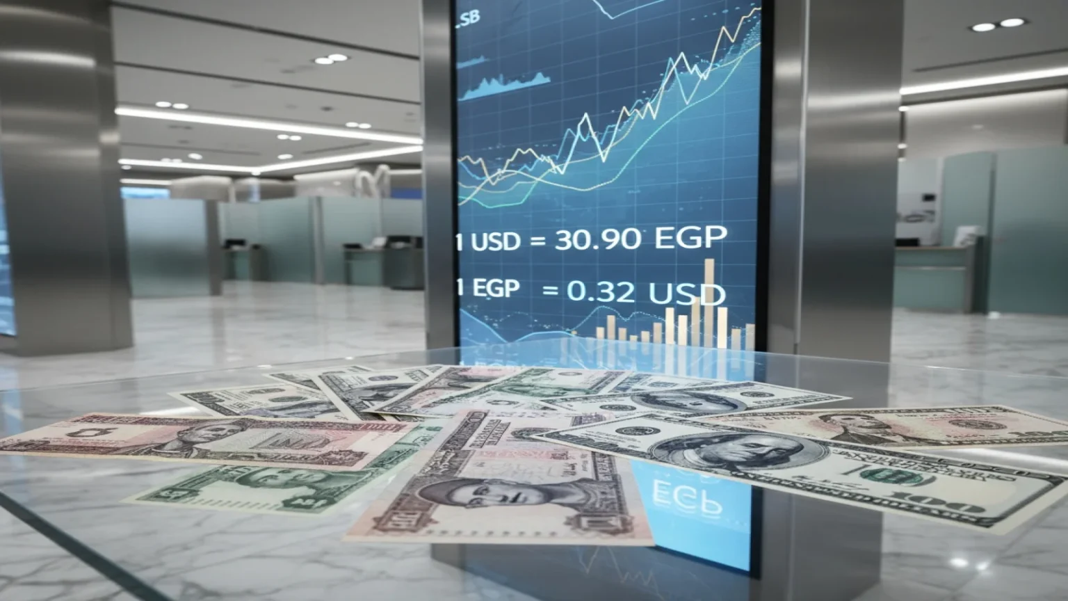 الدولار يرتفع في مصر بعد تراجع مؤقت للجنيه فوق 53 جنيهاً