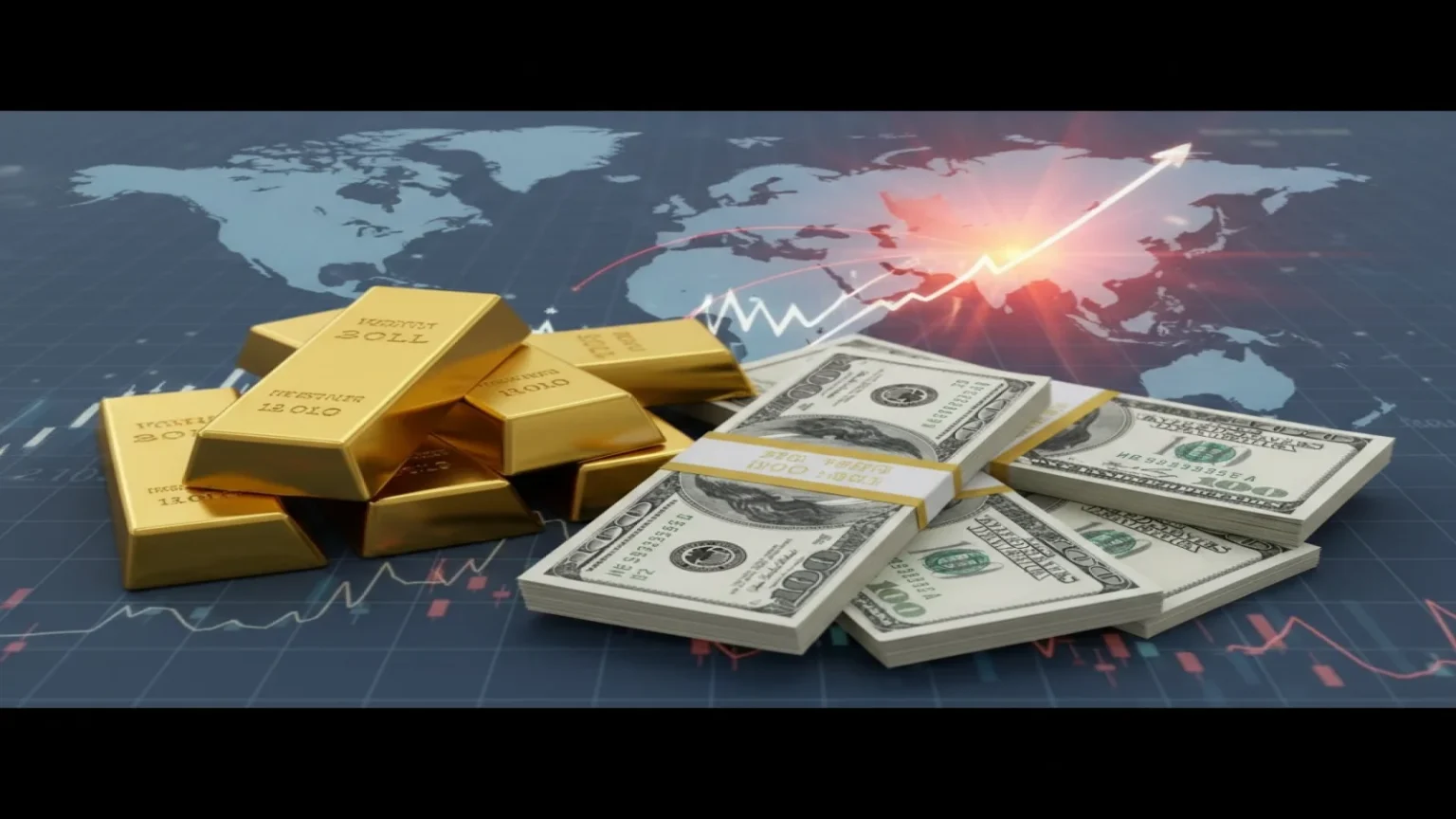 الذهب يواصل التراجع تحت 4700 دولار وسط توترات أميركية إيرانية ومخاوف تضخمية
