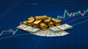 الذهب يتراجع بفعل دعم الدولار وارتفاع توقعات رفع الفائدة الأمريكية