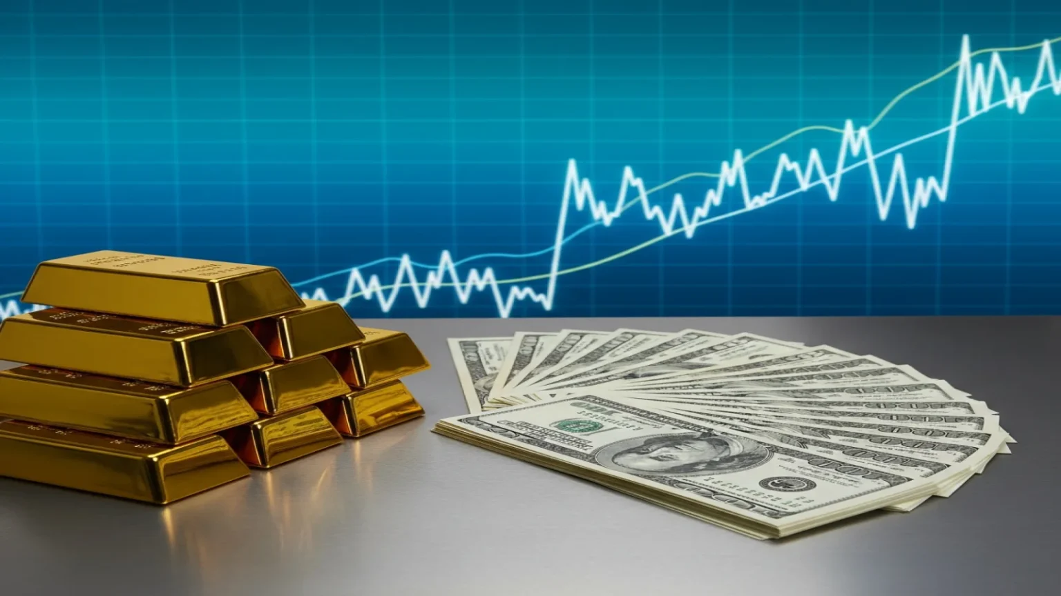 الذهب يتراجع تحت 4600 دولار مع صعود الدولار وسط توقعات رفع الفائدة