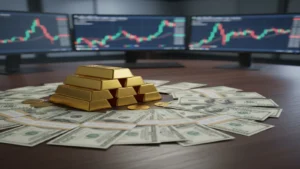 الذهب يرتفع مع تراجع الدولار وأسعار النفط وسط آمال في اتفاق أمريكي إيراني
