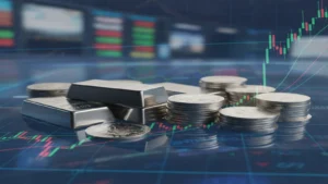 انخفاض سعر الفضة إلى 75 دولارًا مع تقييد الهند للواردات وتراجع الطلب