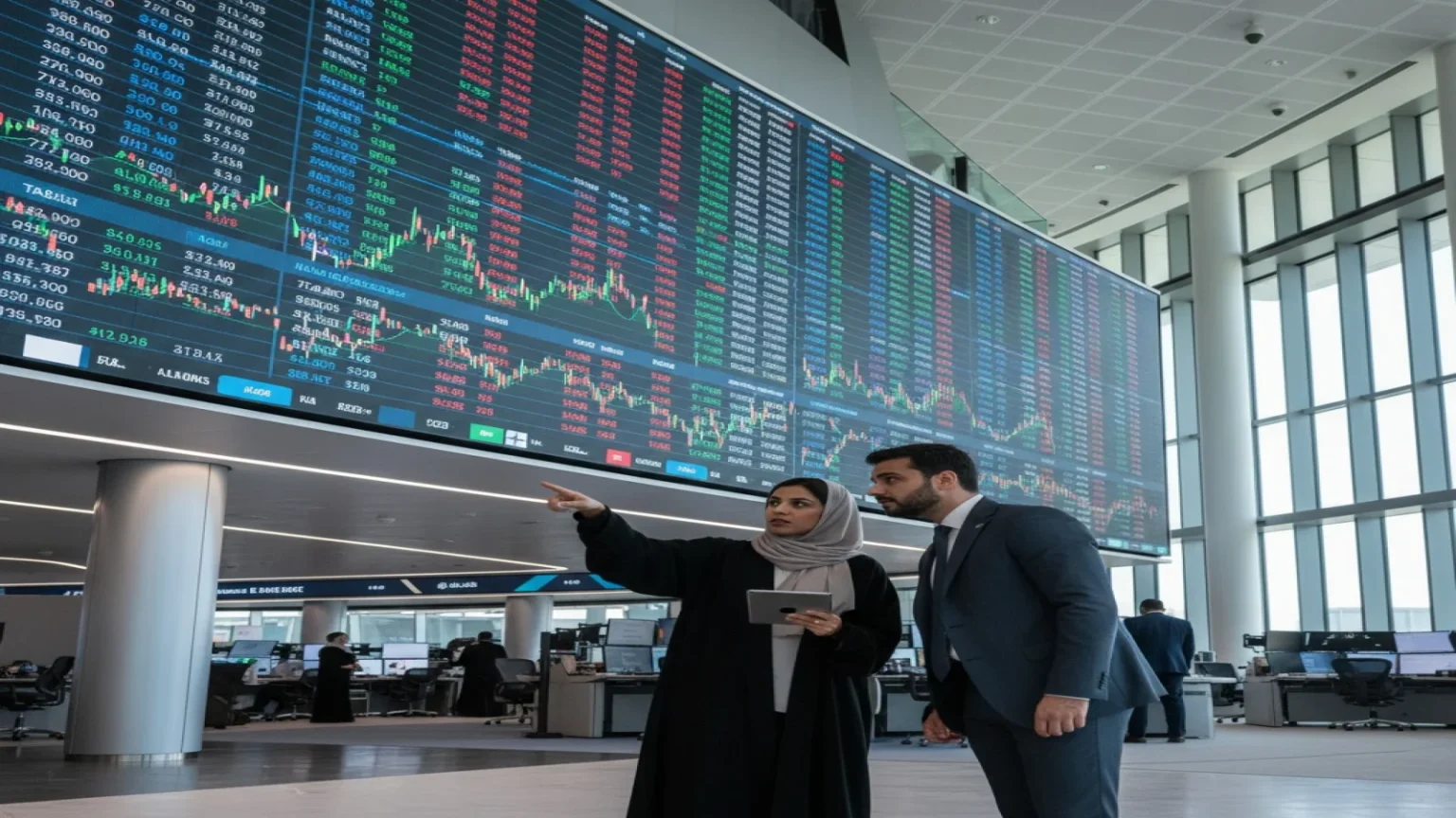 بورصة السعودية تستقر قرب 11 ألف نقطة بدعم من قطاع البنوك