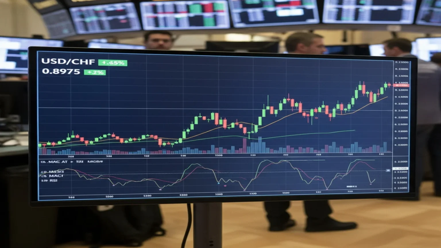 تراجع الفرنك السويسري مع ترقب بيانات اقتصادية هامة من سويسرا والولايات المتحدة