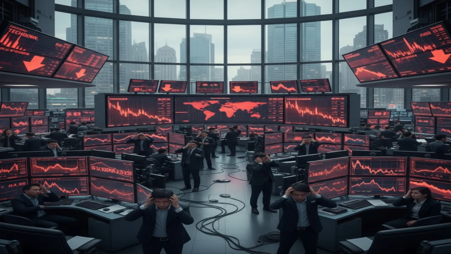 أسهم سوفت بنك تهبط بأكثر من 11% وسط موجة بيع في قطاع التكنولوجيا