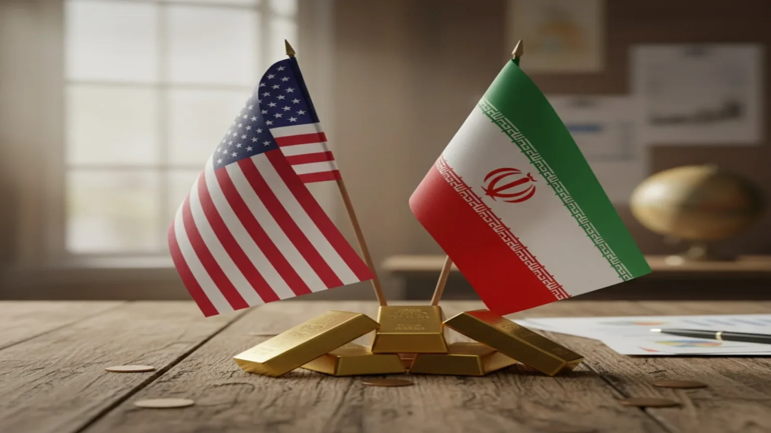 الذهب يرتفع مع إعلان اتفاق سلام بين الولايات المتحدة وإيران