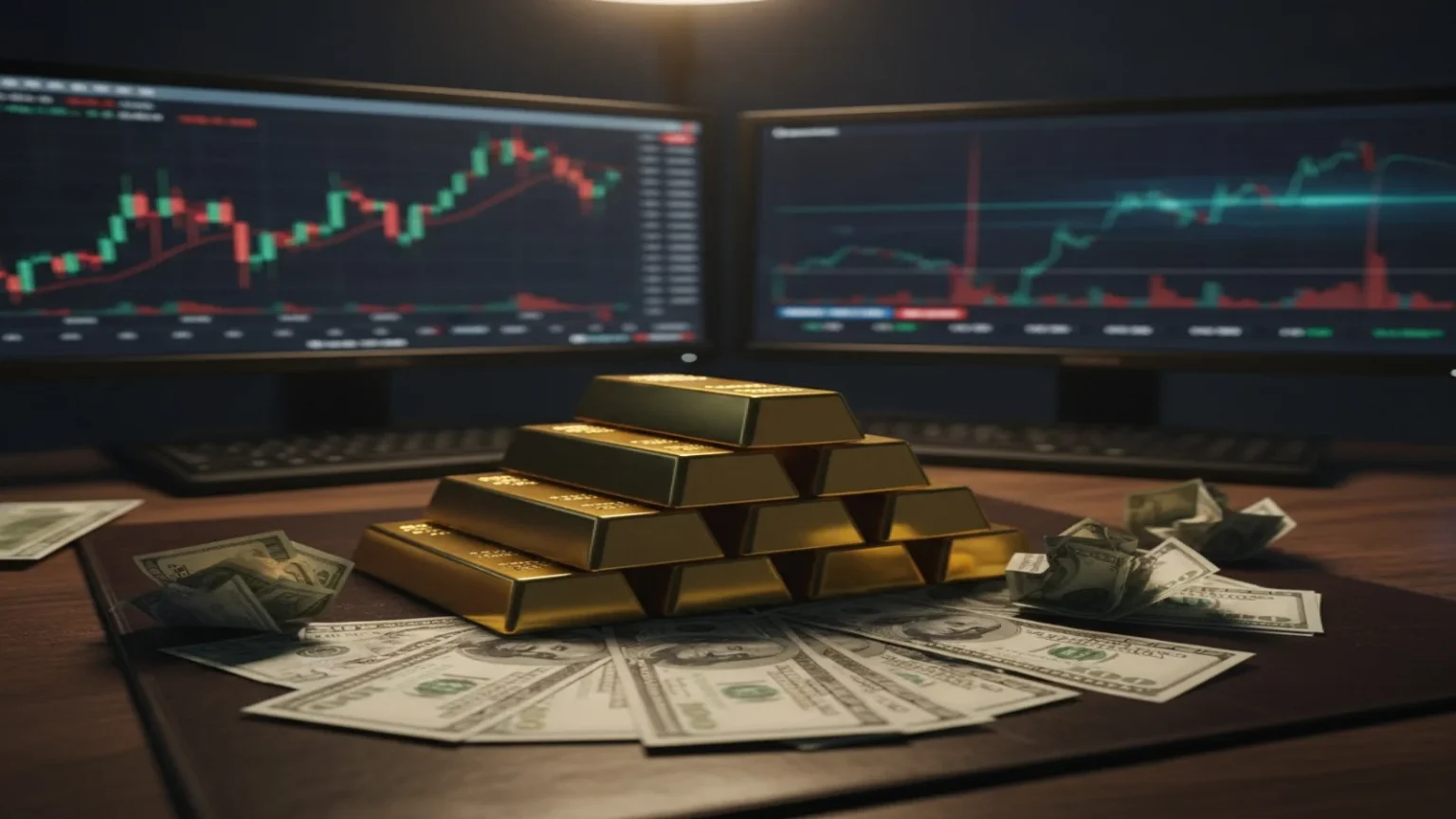 الذهب يرتفع مع ضعف الدولار واتفاق إطار بين أمريكا وإيران