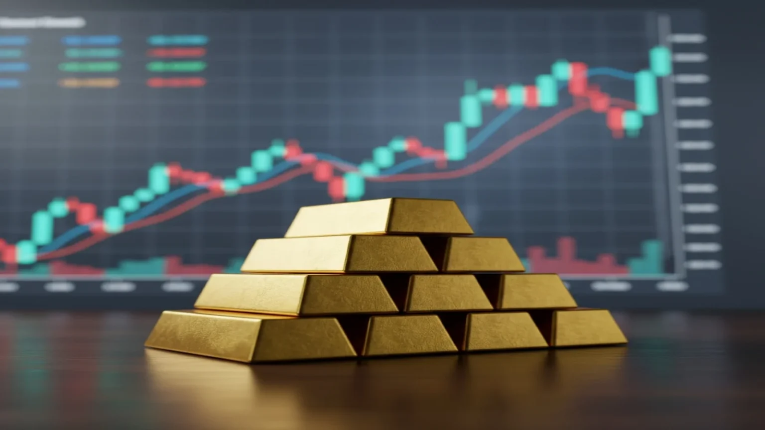 الذهب يتداول ضمن نطاق ضيق مع مراقبة أسعار الفائدة والديناميكيات الجيوسياسية