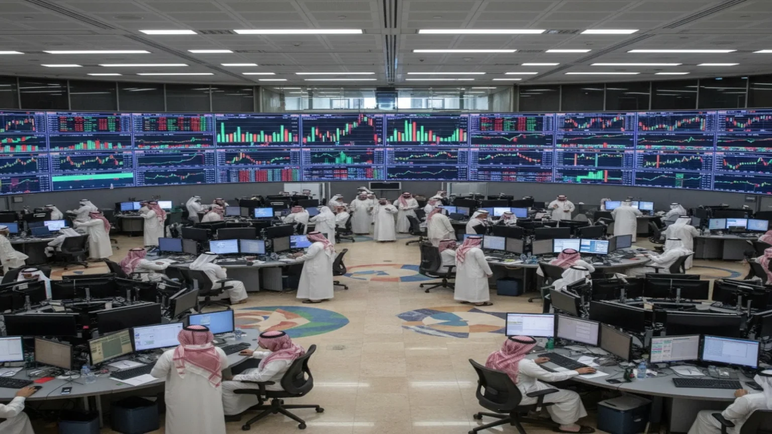 تراجع مؤشر تاسي بنسبة 0.6 في جلسة الأحد مع تداولات 3.5 مليار ريال