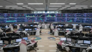 تراجع مؤشر تاسي بنسبة 0.6 في جلسة الأحد مع تداولات 3.5 مليار ريال