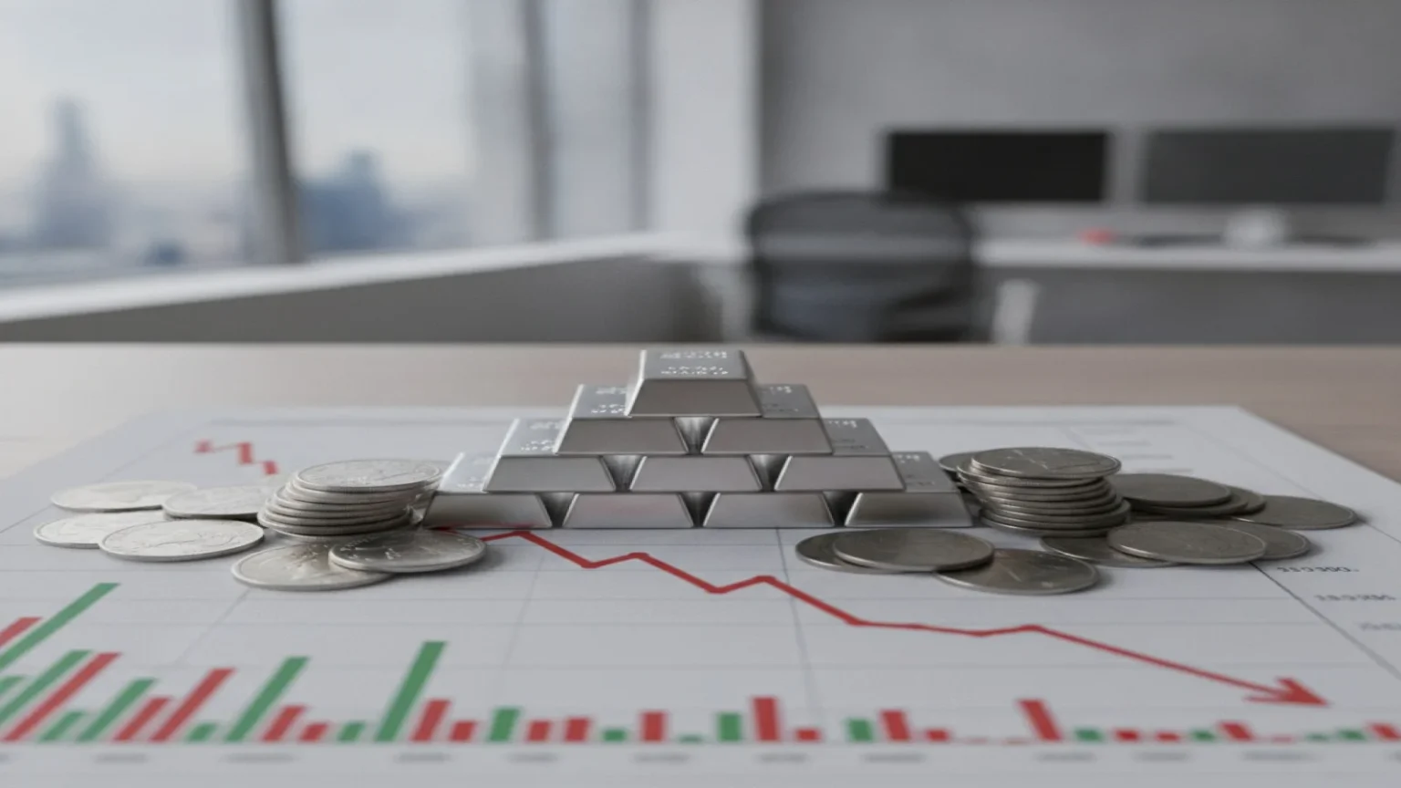 الفضة تتراجع قرب أدنى مستويات مارس مع استمرار ضغط البائعين على XAG/USD