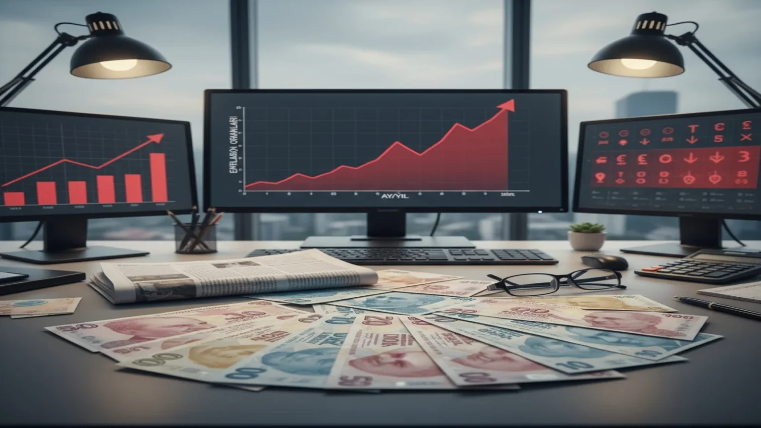 توقعات بتراجع طفيف للتضخم في تركيا مع مخاطر متزايدة على الليرة