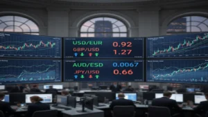 اليورو يتراجع إلى أدنى مستوى خلال شهرين مقابل الدولار وسط تقلبات عوائد السندات