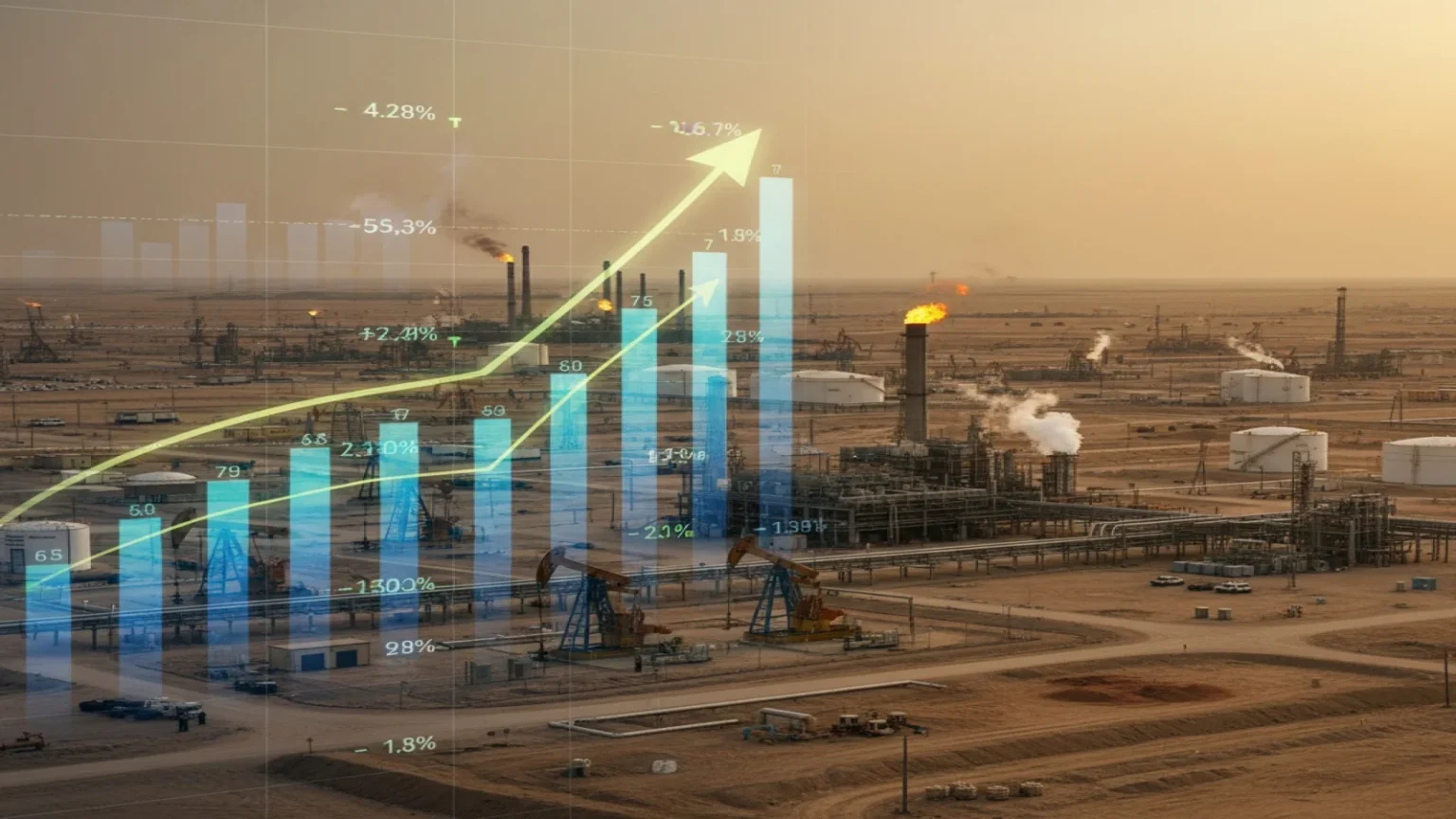 الناتج المحلي السعودي يرتفع 3% في الربع الأول من 2026 بدعم النفط وغير النفط