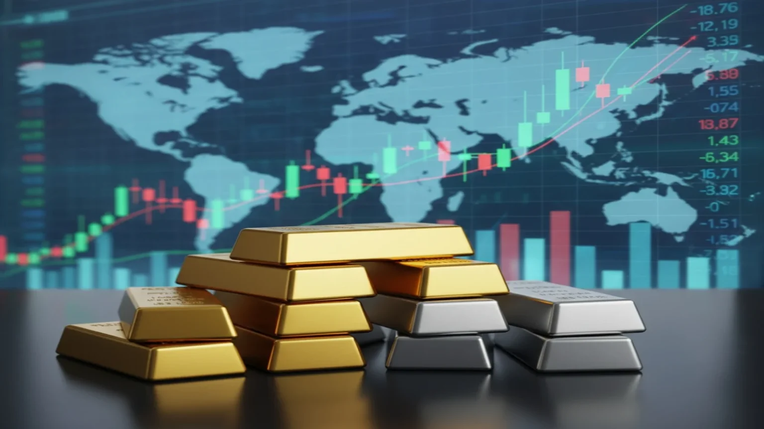 ارتفاع الذهب والفضة بعد اتفاق أميركي إيراني لإنهاء الصراع