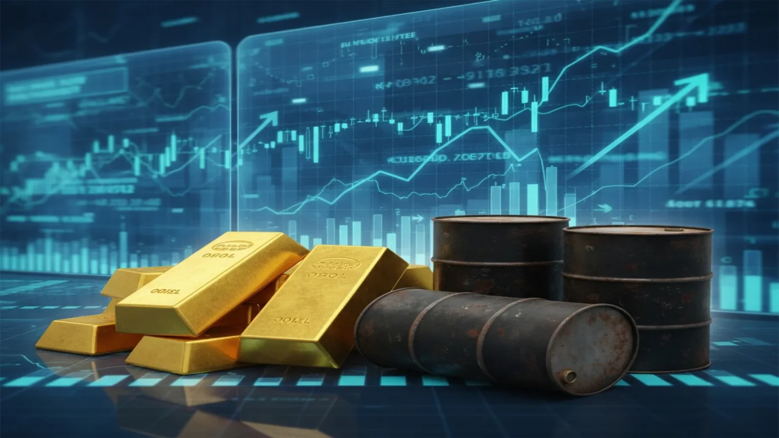 تراجع الذهب مع تصاعد المخاوف حول رفع الفائدة الأميركية وارتفاع النفط