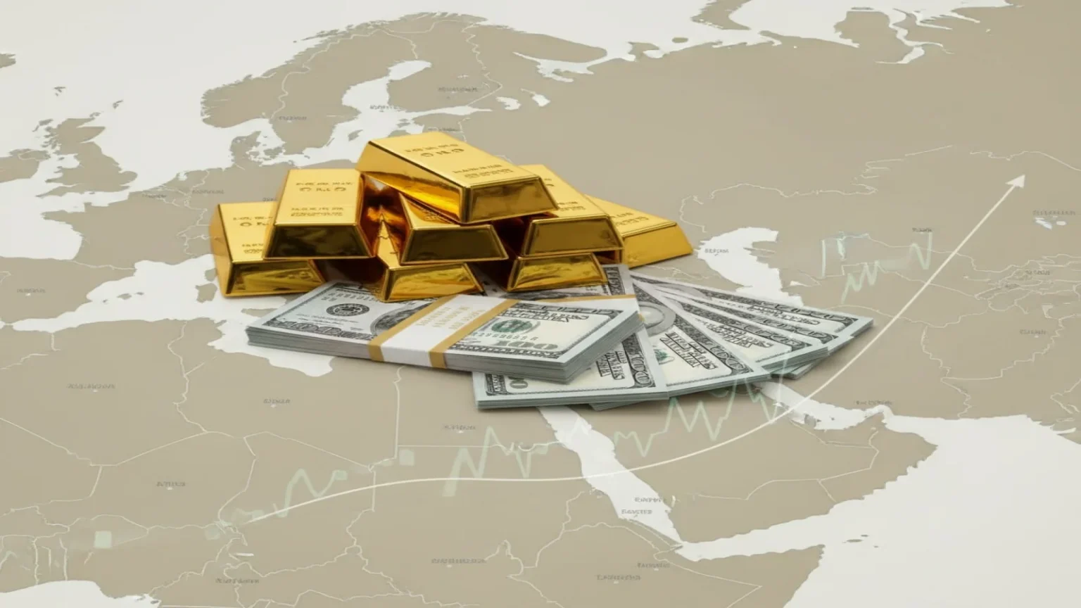 الذهب يلامس 4540 دولار مع تراجع الدولار وسط هدنة جزئية في الشرق الأوسط