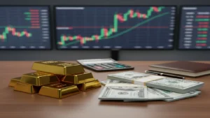 تردد ثيران الذهب مع استمرار التوترات الجيوسياسية وتأثير رفع الفائدة الأمريكي