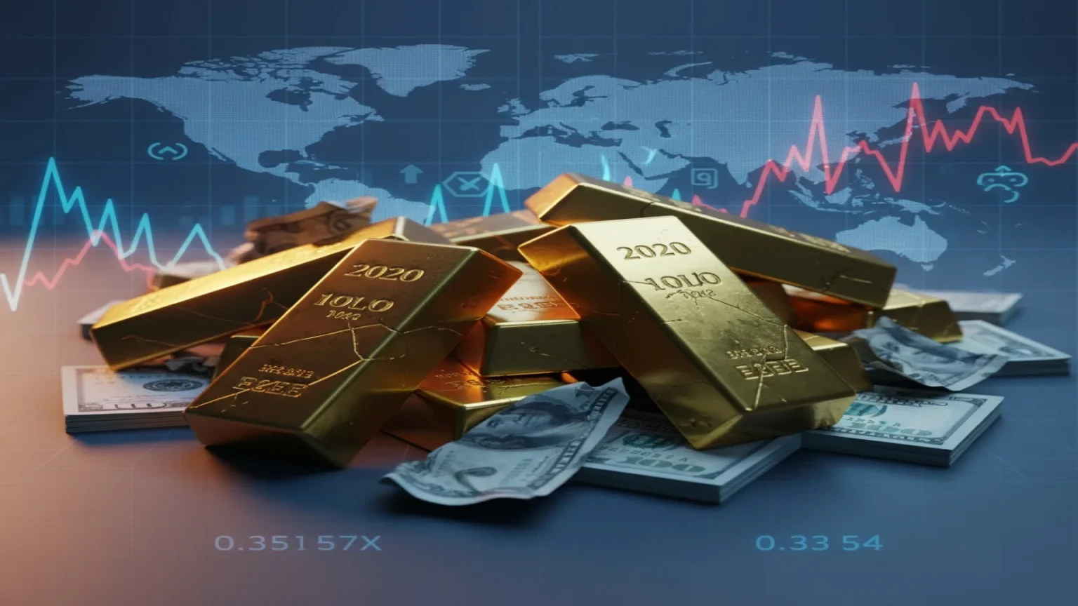 الذهب يتراجع مع تصاعد الشكوك حول اتفاق إيران وتعزيز الطلب على الدولار